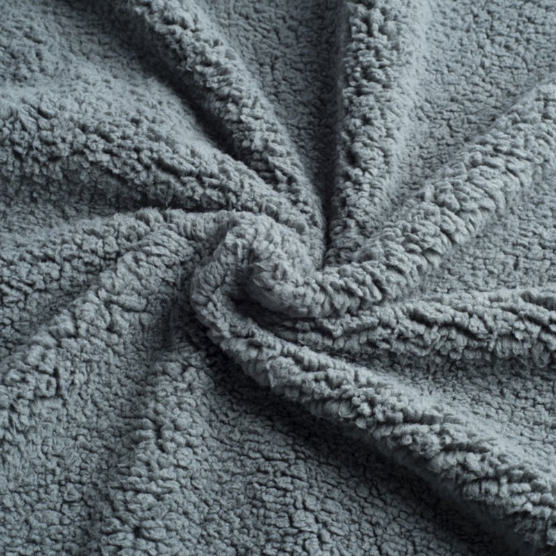 Pet Blanket XL Grey: Plush Cozy Warm Cotton Flannel Soft Fleece - Internal Waterproof Coating Pilling-Resistant Skin-Friendly Furniture Shield for Indoor Outdoor Pet Use - Image 5
