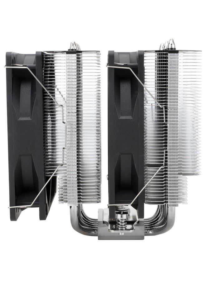 Thermalright مبرد الهواء ثيرمالرايت بيرليس أسيassin 120 سي آر جي بي، أنابيب حرارة مضادة للجاذبية 6، مروحتان مزدوجتان عكسيتان C12c-s، PA120 سي آر جي بي - Image 4