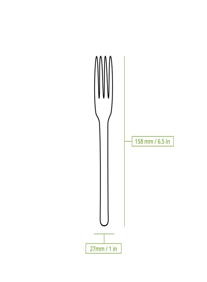 BIOZOYG 100 Disposable Forks Made of Wood | Disposable Cutlery Party Cutlery Wood Cutlery Cutlery Disposable Crockery Biodegradable, compostable Wooden Forks 16.5 cm - Image 4