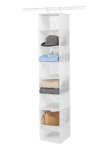 Whitmor Whitmor 8 Section Accessory Shelves White 