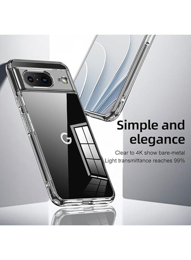 general Compatible with Google Pixel 8 5G Case Hard PC Soft Flex TPU Bumper Protects the Back Cover - Image 3