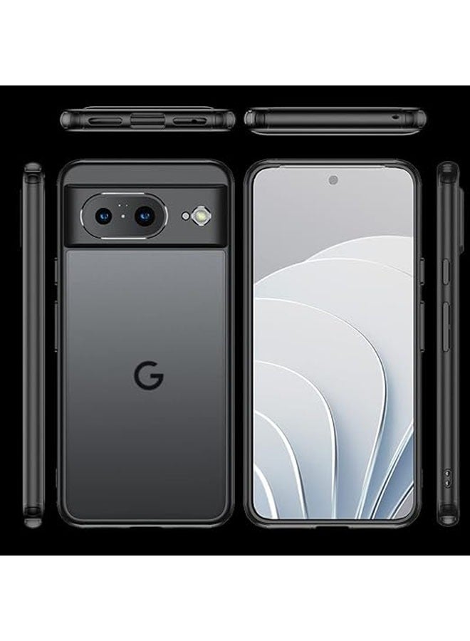 general Compatible with Google Pixel 8 5G Case Hard PC Soft Flex TPU Bumper Protects the Back Cover - Image 5