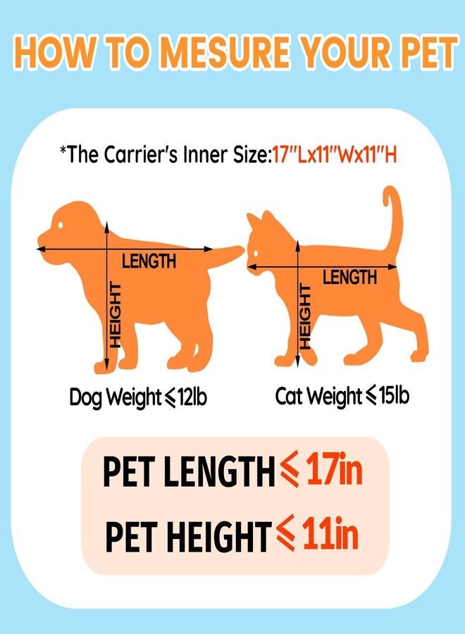 Petskd Top and Side Expandable Pet Carrier 19x13x9 Inches Southwest Allegiant Airlines Approved, Soft-Sided Carrier for Small Dog Under 12 lbs and Large Cat Under 15 lbs(Black) - Image 4
