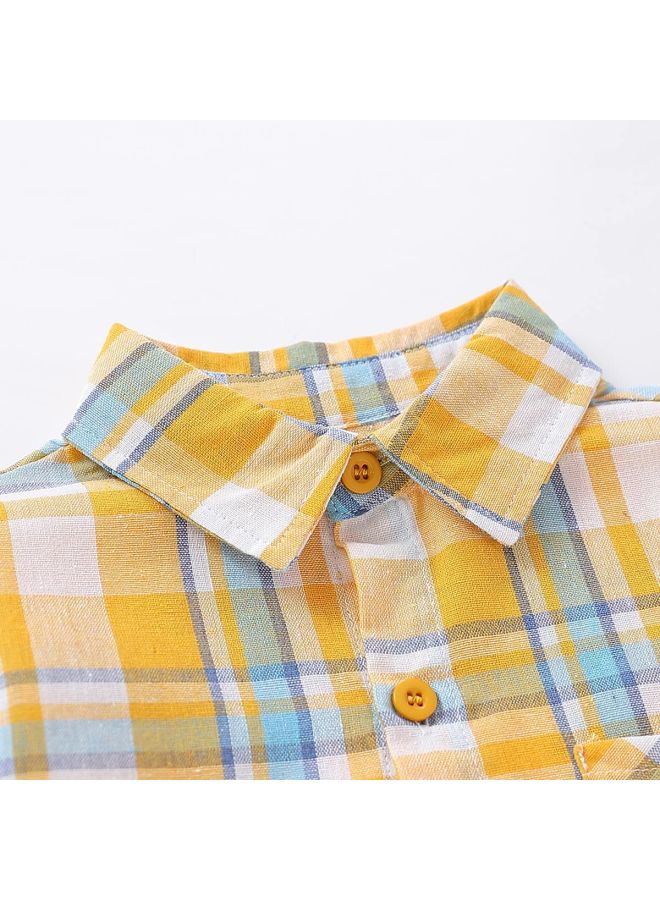 Boys' Autumn Stylish Versatile Shirt Kids Casual Lightweight Shirt Jacket - Image 5