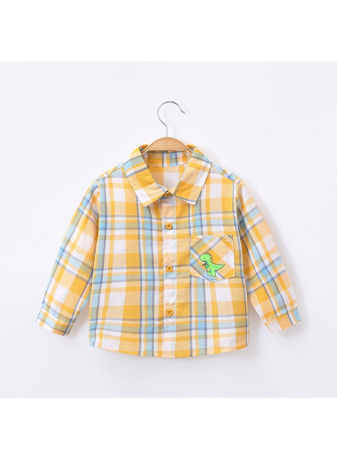 Boys' Autumn Stylish Versatile Shirt Kids Casual Lightweight Shirt Jacket - Image 2