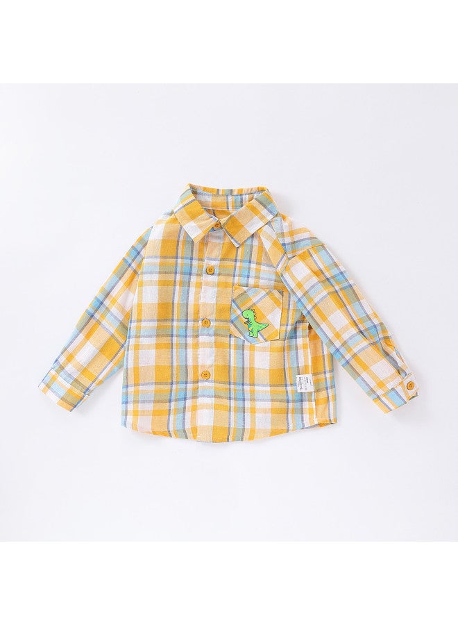 Boys' Autumn Stylish Versatile Shirt Kids Casual Lightweight Shirt Jacket - Image 4