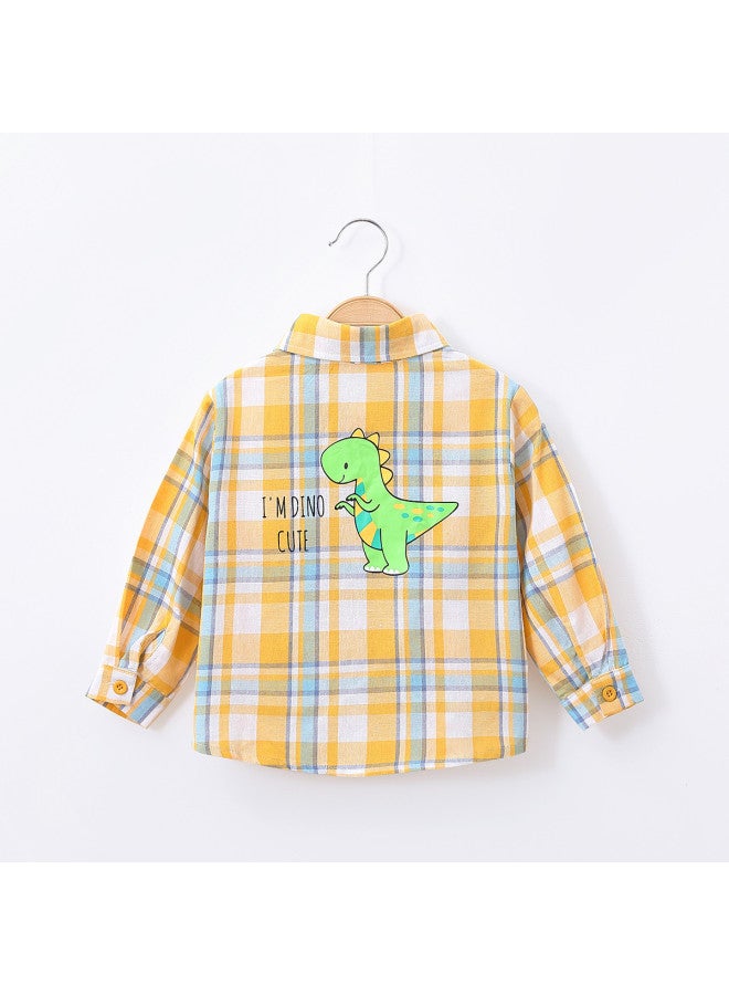 Boys' Autumn Stylish Versatile Shirt Kids Casual Lightweight Shirt Jacket - Image 3