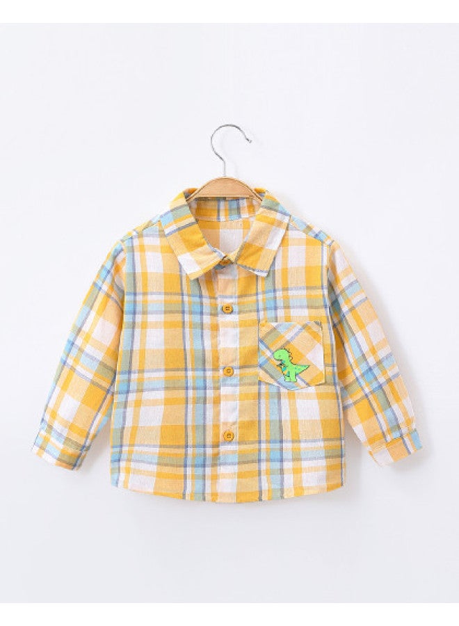 Boys' Autumn Stylish Versatile Shirt Kids Casual Lightweight Shirt Jacket - Image 1