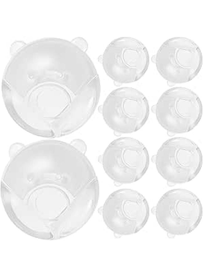 10Pcs Panda Design Silicone Corner Protectors Childproof Edge Guards For Furniture - Image 1