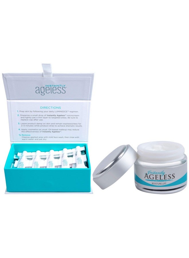 Instantly Ageless Facelift In A Box And Moisture Lift Instant Eye Bag Remover Puffiness1 Box Of 25 Vials With Moisture Lift Instant Under Eye Bags Remover Instant Wrinkle Remover - Image 4