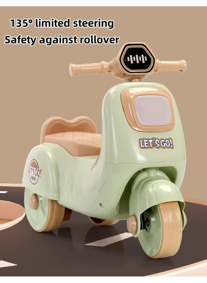 حصريا دراجة توازن للأطفال للأولاد والبنات من عمر 1 إلى 3 سنوات، دراجة توازن للأطفال، دراجة نارية، مشاية، دراجة ثلاثية العجلات للأطفال - Image 5