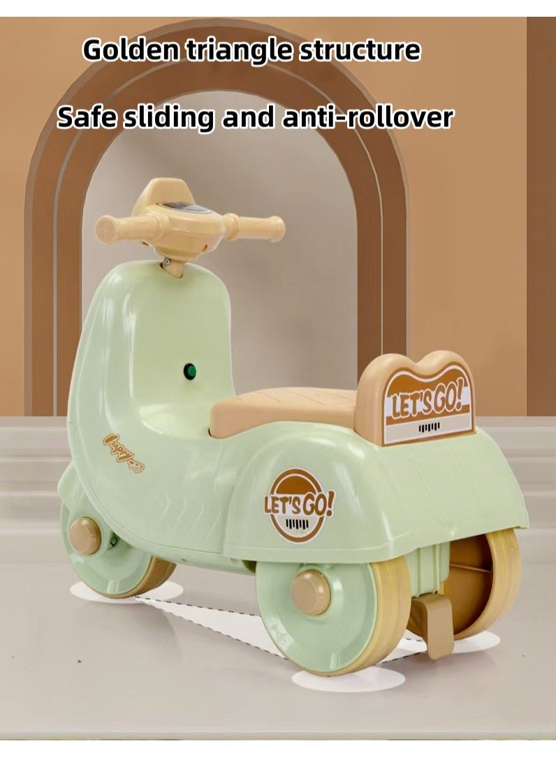 حصريا دراجة توازن للأطفال للأولاد والبنات من عمر 1 إلى 3 سنوات، دراجة توازن للأطفال، دراجة نارية، مشاية، دراجة ثلاثية العجلات للأطفال - Image 3