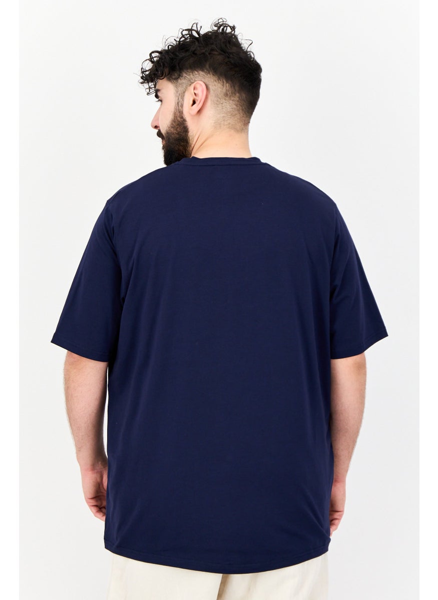 CASTORE - Men Sportswear Fit Short Sleeves Training T-Shirt, Navy Blue - Image 1