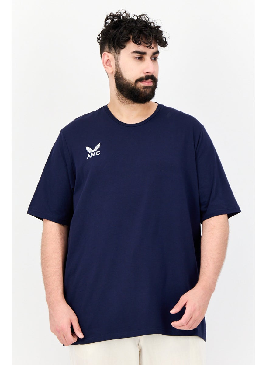 CASTORE - Men Sportswear Fit Short Sleeves Training T-Shirt, Navy Blue - Image 1