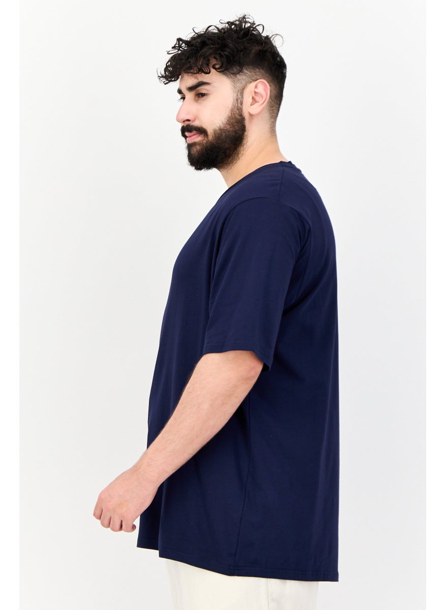 CASTORE - Men Sportswear Fit Short Sleeves Training T-Shirt, Navy Blue - Image 1