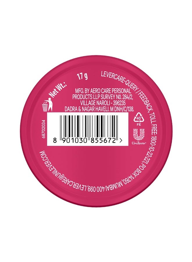 Vaseline Lip Tins Rosy Lips, 17 g | Provides Hydration, Sheer Pink Tint & Glossy Shine - Image 4