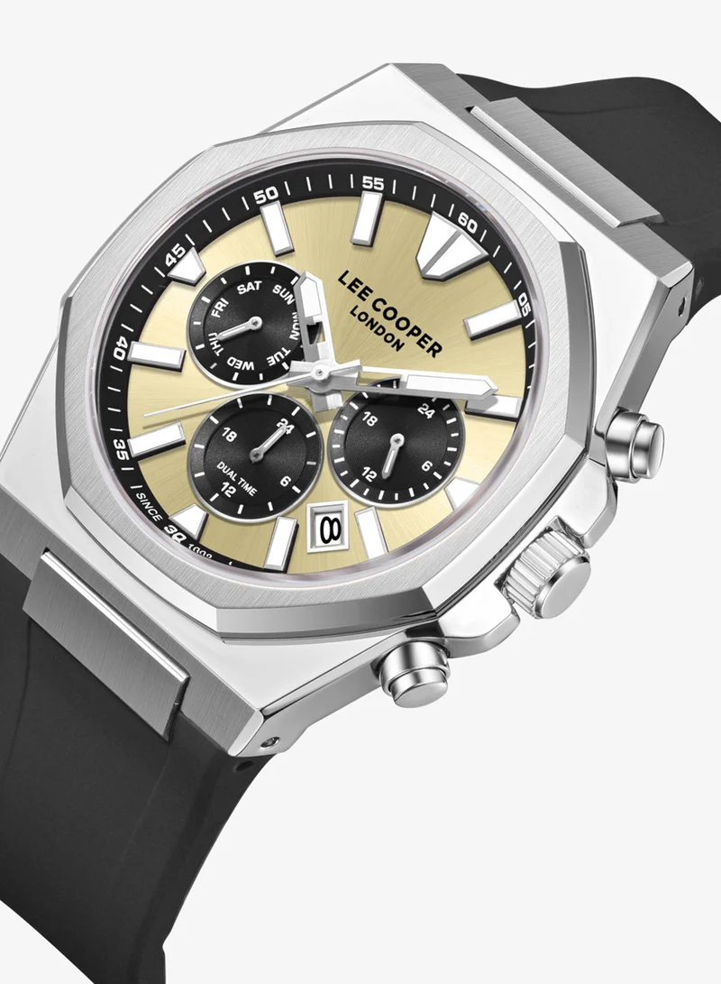 Lee Cooper Men's Silicone Multi Function Watch LC08313.311 - 45,1X51,5 mm