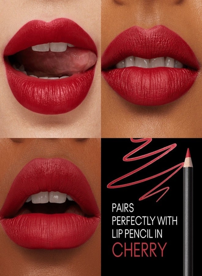 MAC Cosmetics M·A·Cximal Silky Matte Lipstick – Russian Red | Deep Burgundy Silky Matte Lipstick with 12HR Wear & Moisture 3.5g - Image 2