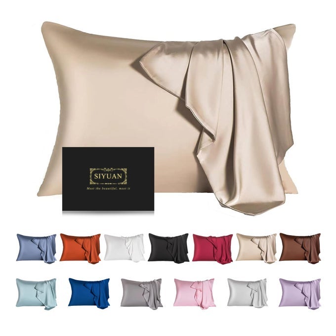 MULBERRY SILK PILLOWCASE FOR HAIR AND SKINTODDLER SIZE KIDS SILK PILLOW CASE WITH HIDDEN ZIPPERALLERGEN PROOF DUAL SIDES SOFT BREATHABLE SMOOTH SILK PILLOW COVERTODDLERCHAMPAGNE