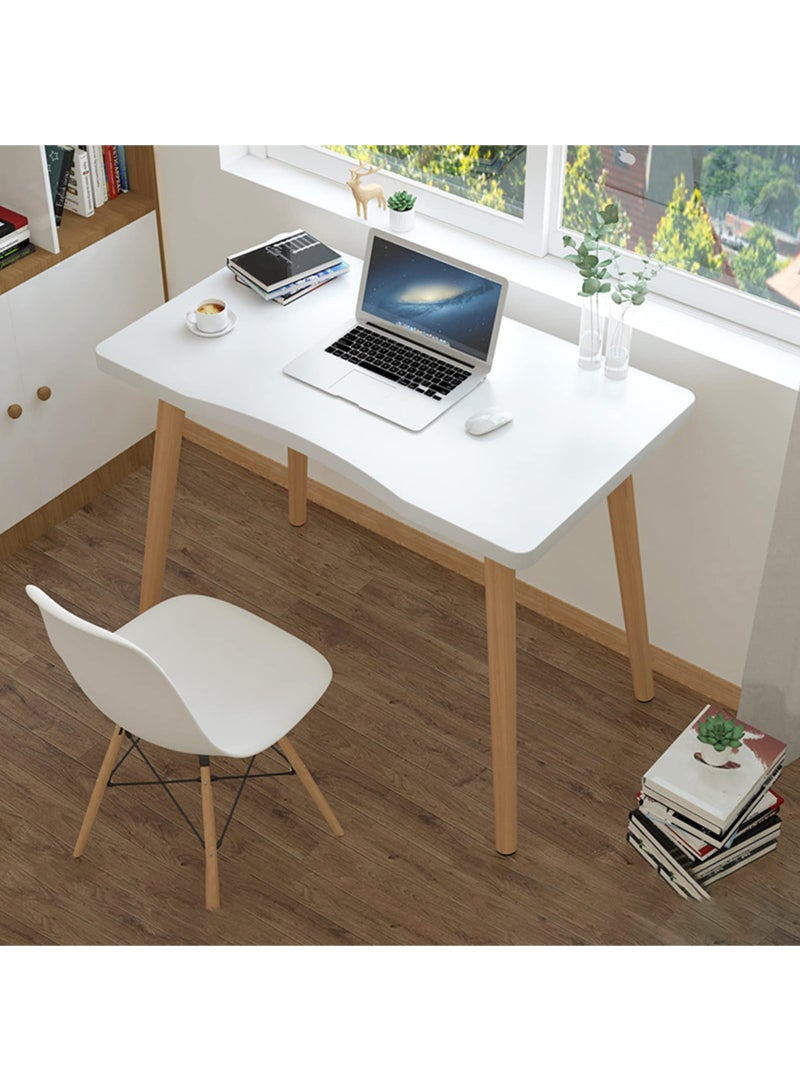 MIXDE Computer Desk Home Office Writing Study Desk Modern Simple Style Laptop Table - Image 4