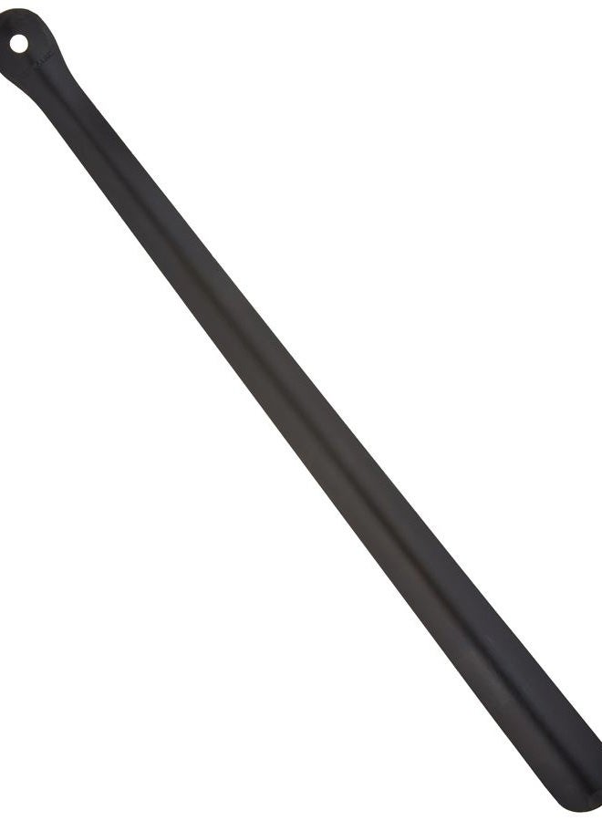 Florsheim Men's Long Shoe Horn, Black Metal Shoehorn, 21 inches, Black, 21 inches - Image 2