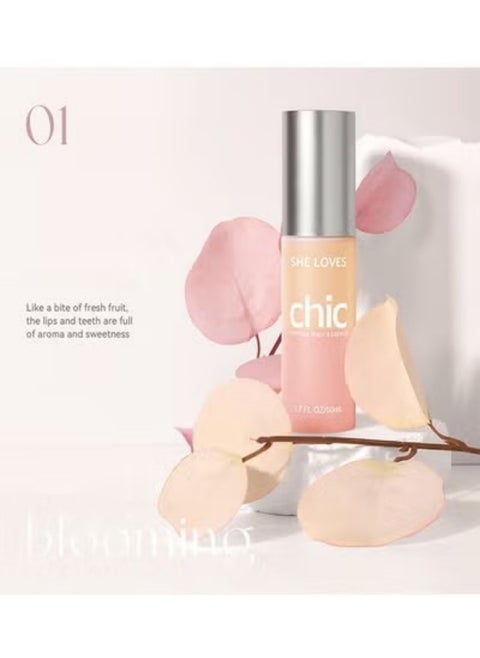 chic perfume ترطيب الجسم جوهر 50 مل ، الملحق التغذية والرطوبة ، والحفاظ على البشرة رطبة خالية من الزيت ، رائحة خفيفة ، يتيح لك التمتع بكل لحظة من الاسترخاء