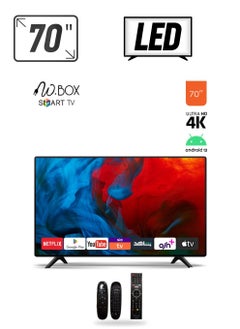 W.BOX Smart Screen - Android 14 - 70 Inches - 4K UHD - with Wall Mount and Internal Receiver - S-KT-70BF / KT70UH  - Image 1