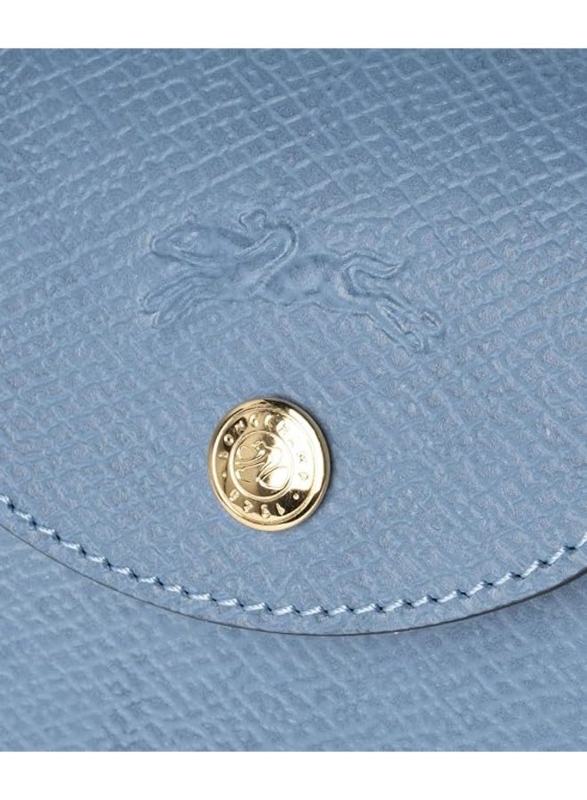Longchamp EPURE XS Women’s Small Leather Crossbody Bag – Light Blue - Image 4