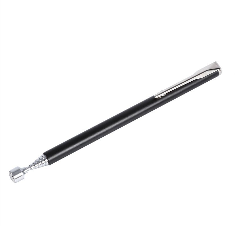 Akozon Powerful Flexible Telescoping Magnet + Telescopic Magnetic Pickup Tool Portable Easy Grip Portable Tool with Extendable Wand (Black) - Image 3