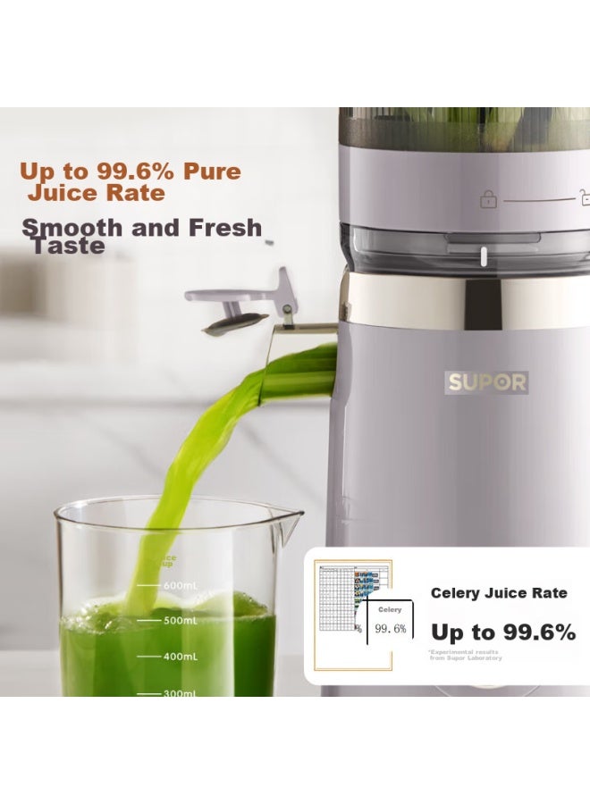Supor Electric Juicer, Small Automatic Home Vegetable And Fruit Juicer, Pulp Separation, Extra-large Diameter, Fruit And Vegetable Machine, Juice Maker Sj38 - Image 2