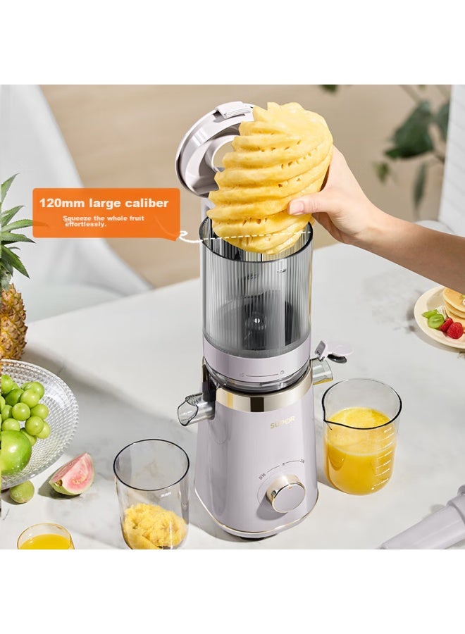 Supor Electric Juicer, Small Automatic Home Vegetable And Fruit Juicer, Pulp Separation, Extra-large Diameter, Fruit And Vegetable Machine, Juice Maker Sj38 - Image 1