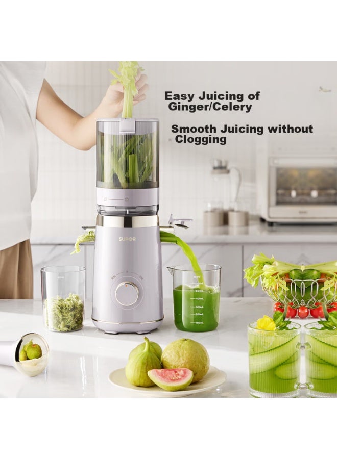 Supor Electric Juicer, Small Automatic Home Vegetable And Fruit Juicer, Pulp Separation, Extra-large Diameter, Fruit And Vegetable Machine, Juice Maker Sj38 - Image 4