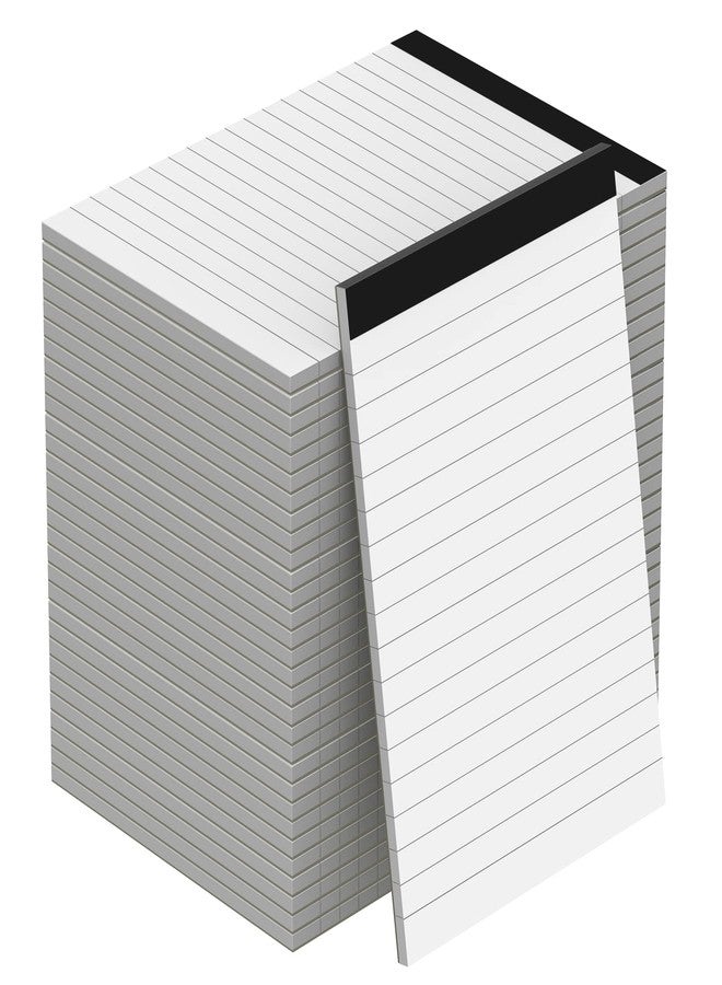 Nichela Notepad for Daily Planning and Organization of Work – 4 x 6-inches Lined Paper – Thick Bright White Paper – 30 Pages – Note Pads Ruled Pages – Pack of 30 - Image 1