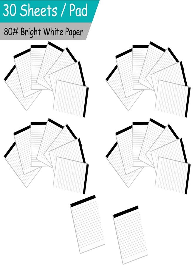 Nichela Notepad for Daily Planning and Organization of Work – 4 x 6-inches Lined Paper – Thick Bright White Paper – 30 Pages – Note Pads Ruled Pages – Pack of 30 - Image 4