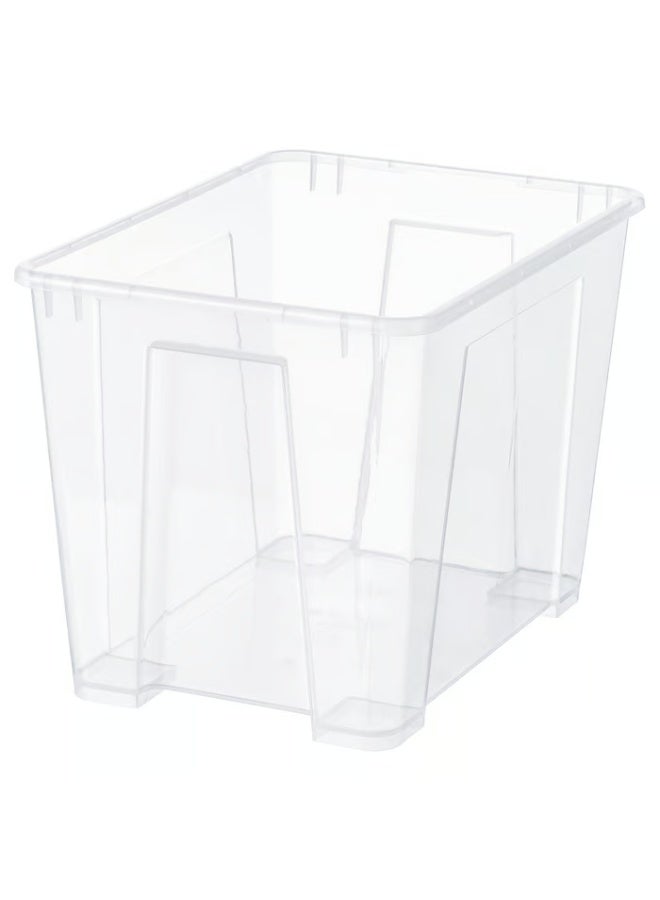 Box, transparent, 39x28x28 cm/22 l - Image 1