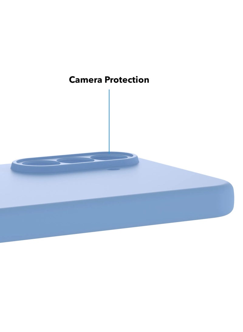 BORTONY Samsung Galaxy A36 Case Cover Soft Silicone Bumper Drop Protection Anti-Scratch Microfiber Lining Shockproof Slim Cover for Samsung Galaxy A36 - Image 4