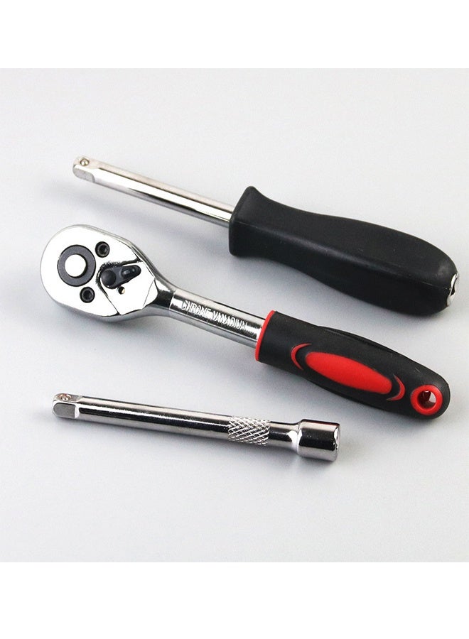 إيه تي إم مجموعة مفاتيح ربط وأدوات مكونة من 46 قطعة لإصلاح المنازل والسيارات - Image 2