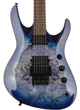 Jackson Pro Series Chris Broderick Signature FR6 Soloist Electric Guitar  Transparent Blue