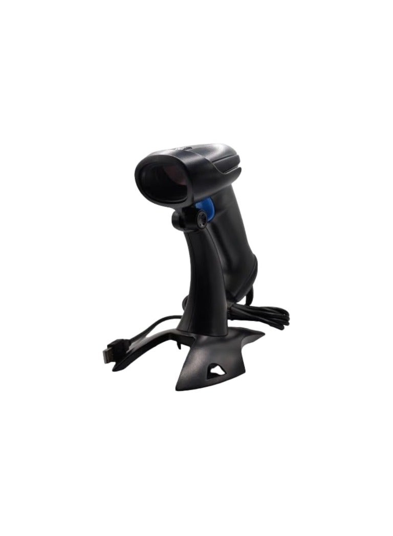 Generic ICE Zipscan Bar Code Scanner IS-2310, High Resolution, USB Cable, Black  - Image 1