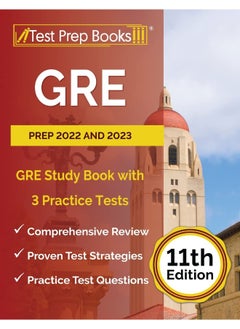 GRE Prep 2022 and 2023: GRE Study Book with 3 Practice Tests [11th Edition 
