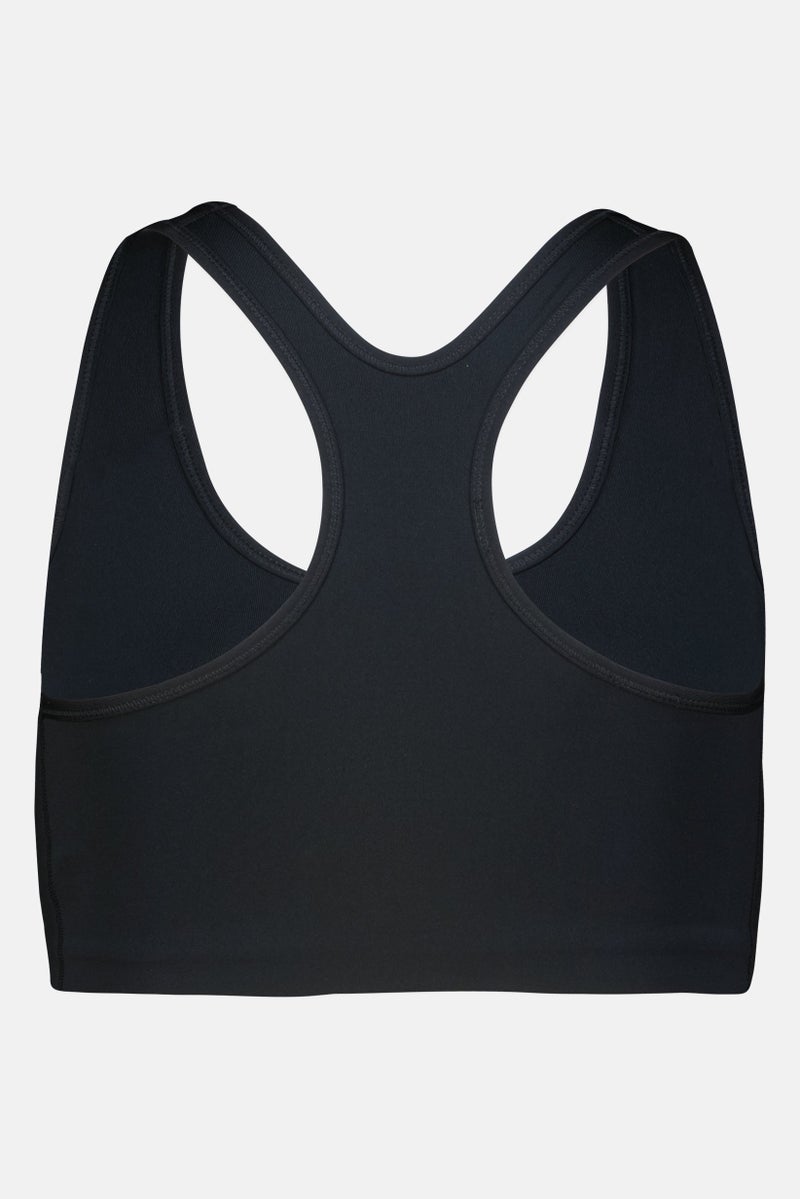 Nike Women Air Plus Size Brand Logo Training Sports Bra, Black - Image 3