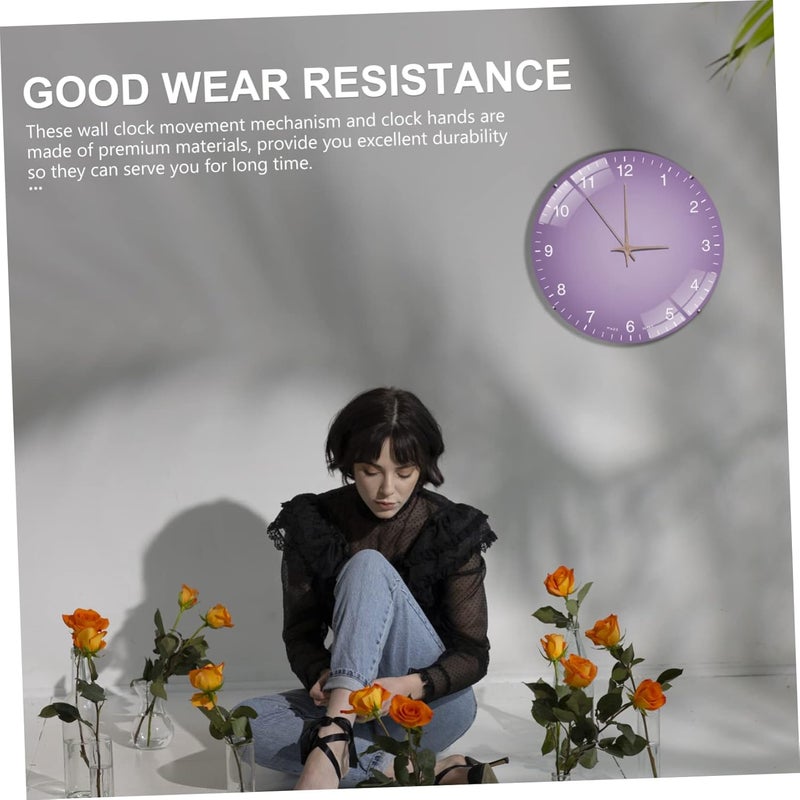 Quartz Clock Mechanism Replacement Kit with Silent Movement Durable Clock Hands and Easy Install Design and - Image 4