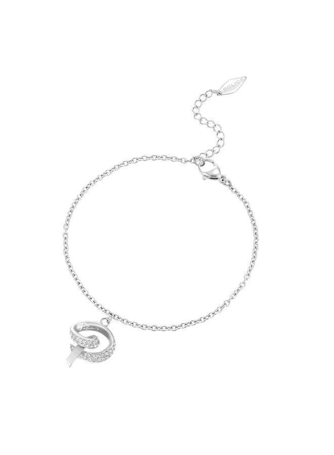 Police  Flake Bracelet for Women Stainless Steel with CharmsPEJLB0002401 for Women | Best Price UAE