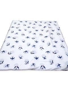 Home-Tex Design Hometex Design King Size 100% Cotton 6 Piece Bed Set with reversible Duvet cover - 1 Flat Sheet 240x260 cm 1 Duvet Cover 240x200 cm 4 Pillows 50x80 cm Design Hiron  - Image 5