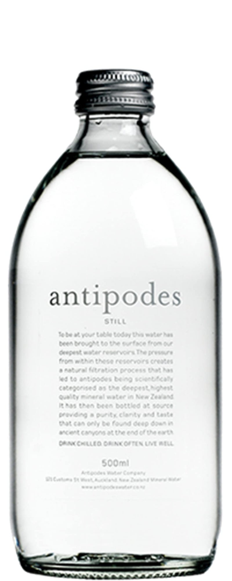 Antipodes - Still Water - 16.9 oz (500 mL) (4 Glass Bottles) - Image 1