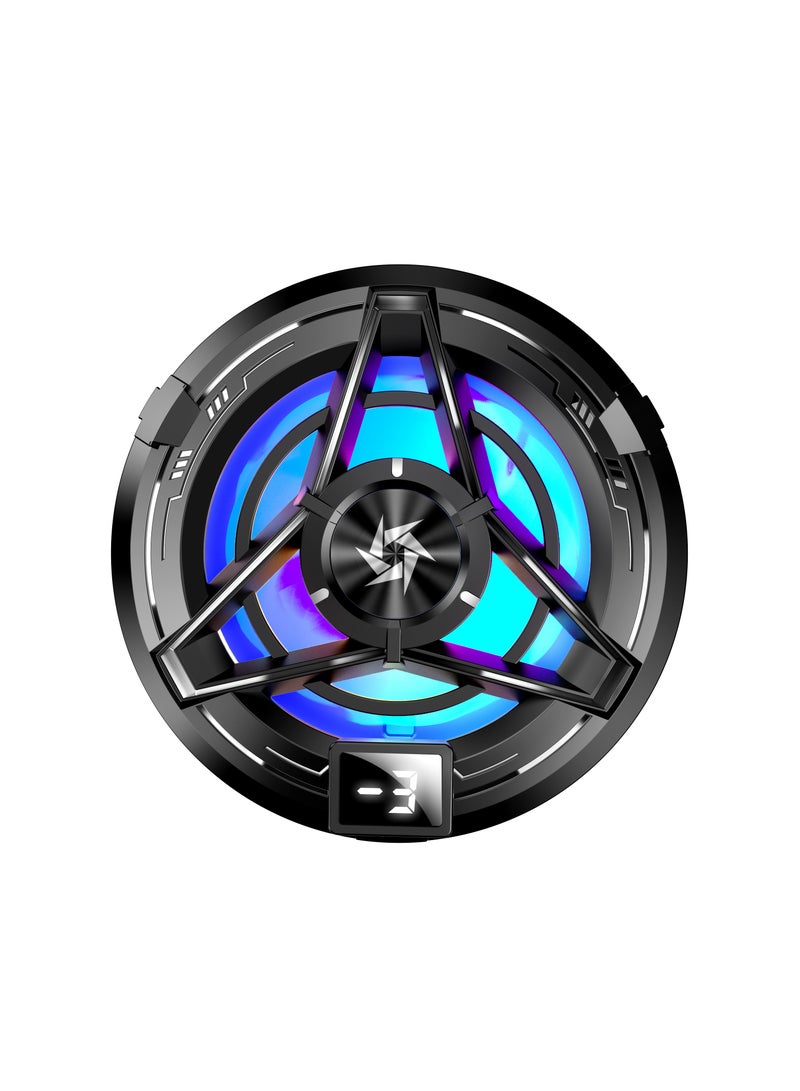 LumsAura Magnetic Phone Cooling Fan – TEC Rapid Cooling with RGB Lighting, Ultra-Quiet Operation, and Wide Compatibility for Gaming Phones, iPad, PSP, and Steam Deck (iPhone, Xiaomi, Huawei, OPPO) - Image 2