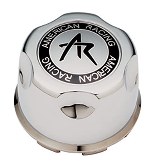 Wheel Pros 1342100S Snap-in Center Cap with Silver Logo - Image 1