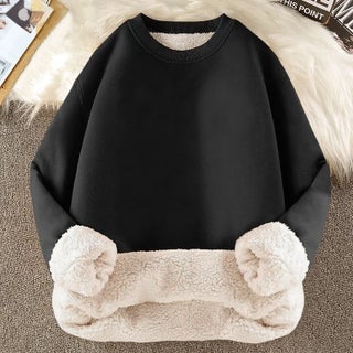 2023 New Warm Mens Alpaca Long-Sleeved T-Shirt Sweatshirt Mens Loose Round Neck Top Casual Trendy Men Black alpaca sweatshirt - pzsku/Z4D7F6D64AB4DBF48B40FZ/45/1746228059/d1473a7b-3683-432c-ab28-3e53b8d143e3