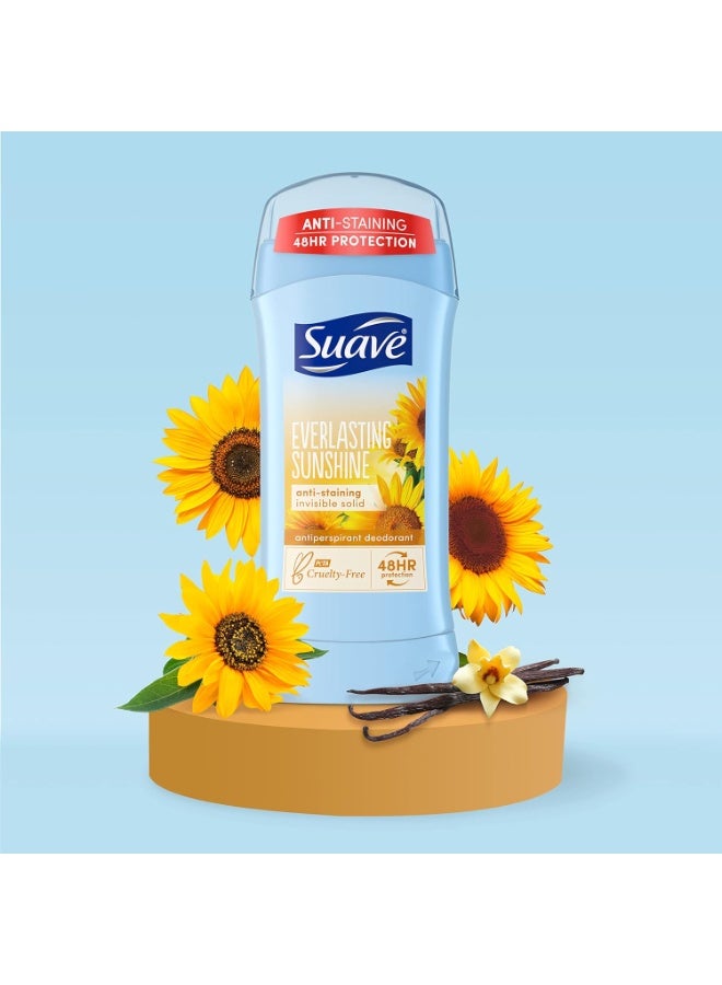 سواف مزيل عرق صلب غير مرئي من سواف، حماية من أشعة الشمس الدائمة، 74 غرام - Image 1