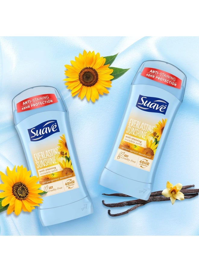 سواف مزيل عرق صلب غير مرئي من سواف، حماية من أشعة الشمس الدائمة، 74 غرام - Image 4